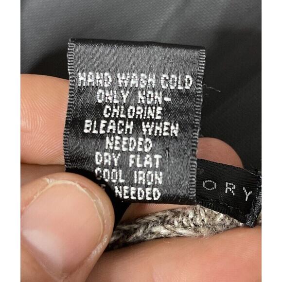 Design History Womens Brown Ribbed Knit Asymmetrical Sweater Size M Asymmetrical - Picture 7 of 7